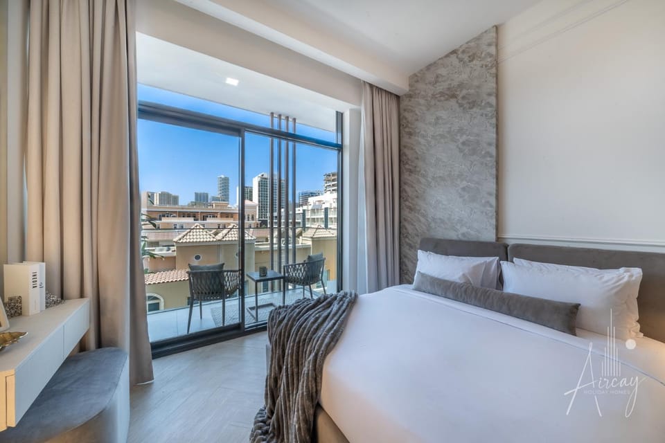 Luxurious Design Boutique Studio Hideaway JVC Apartment in Dubai