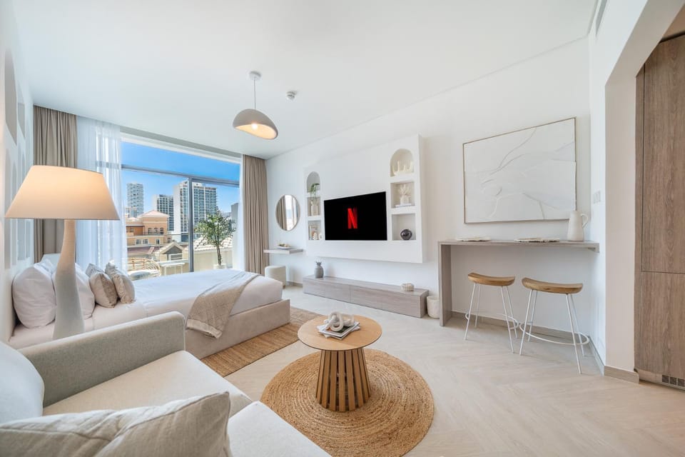 Luxurious Design Boutique Studio Hideaway JVC Apartment in Dubai