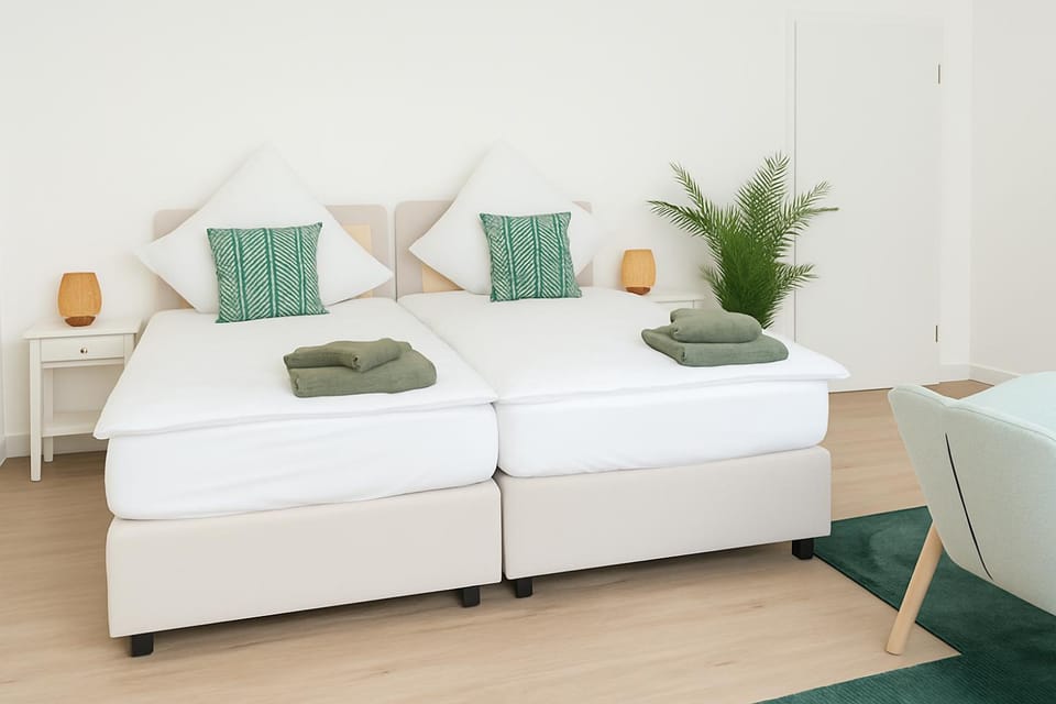Top-Lage ideal für Teams & Familien mit 6 Personen Apartment in Neu-Ulm