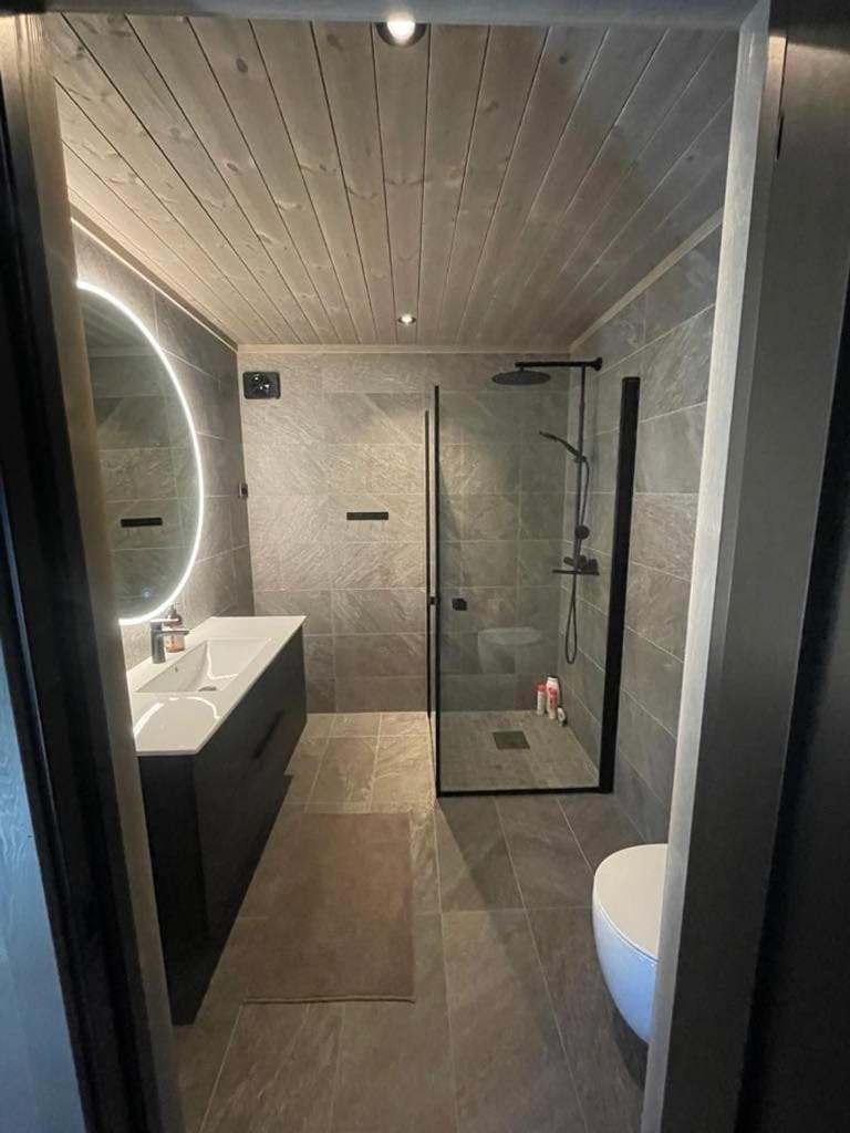 Moderne og romslig familiehytte i Stryn House in Vestland