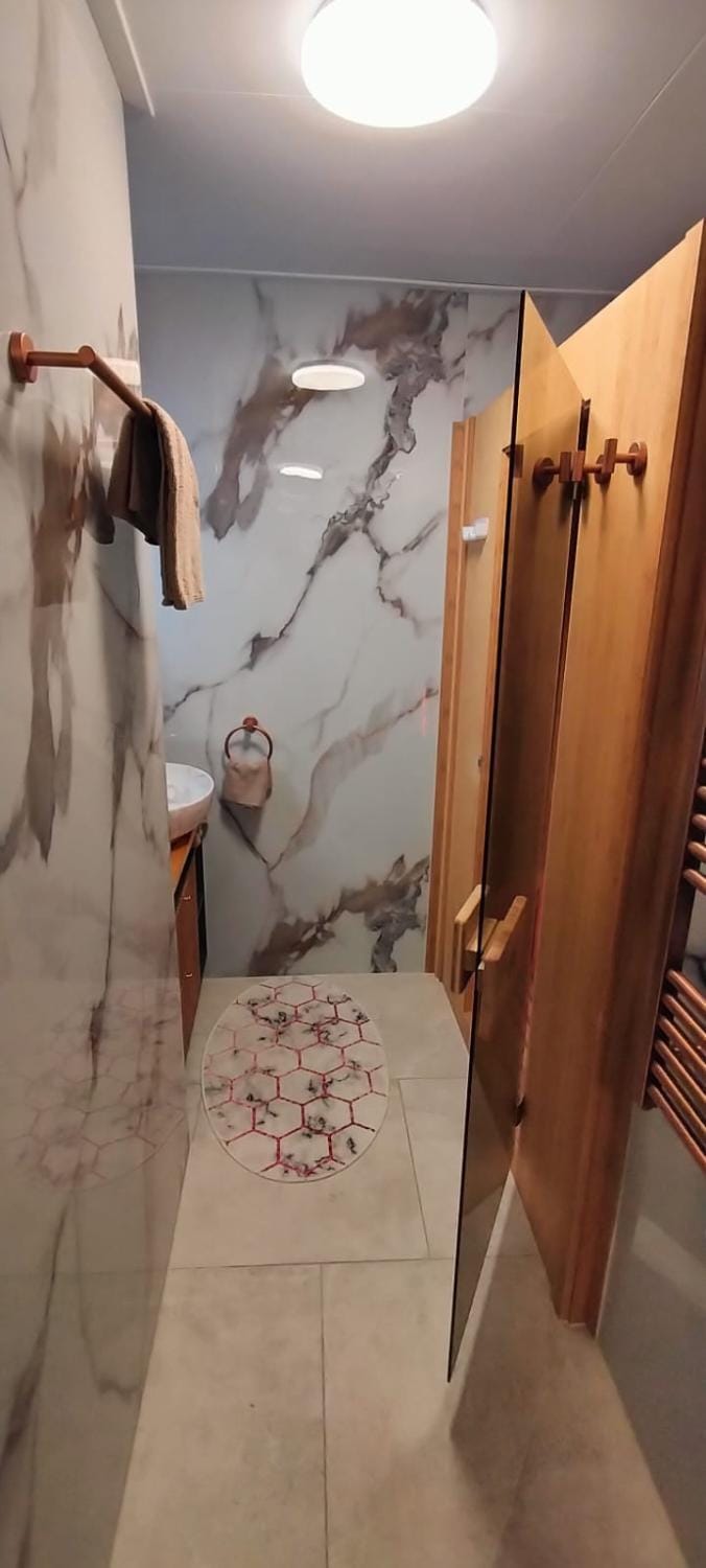 Shower, Sauna, Bathroom