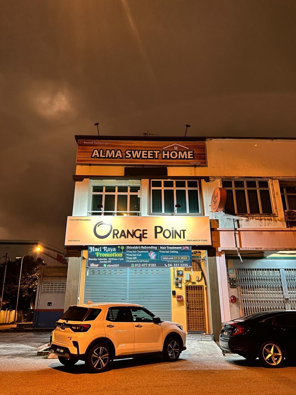 Property building, Street view, Location, Parking