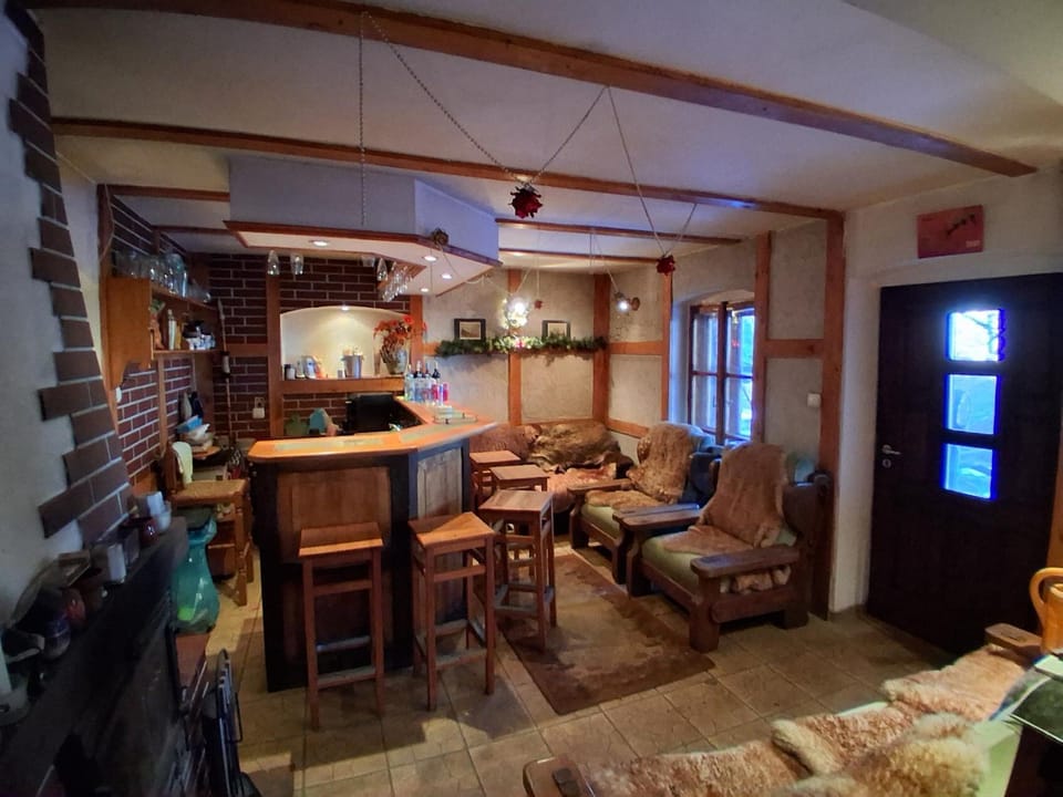 Lounge or bar, Evening entertainment, fireplace