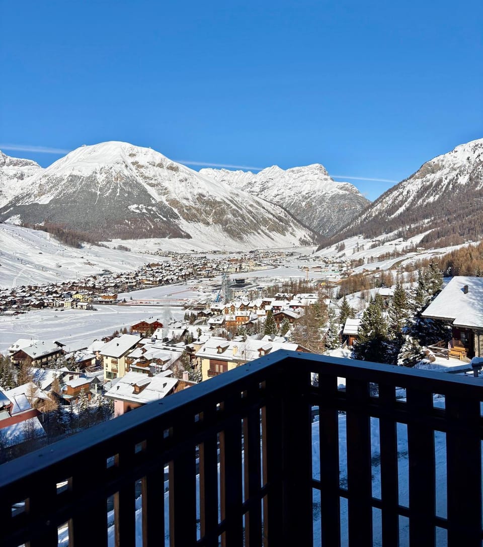 Natural landscape, Winter, Balcony/Terrace, Mountain view