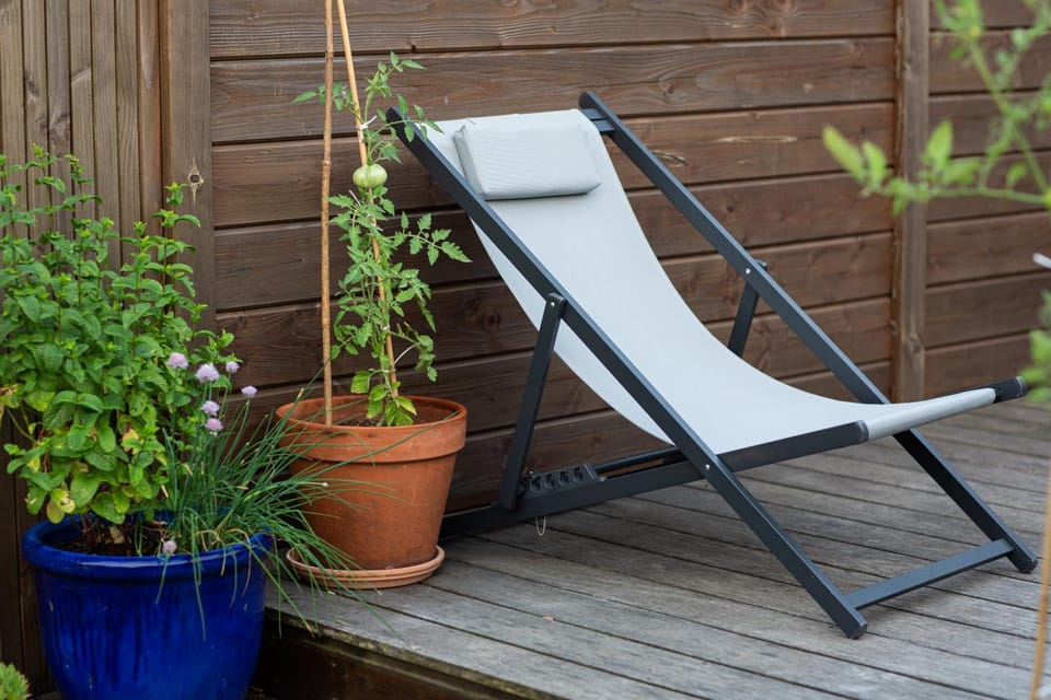 Garden, Balcony/Terrace, sunbed