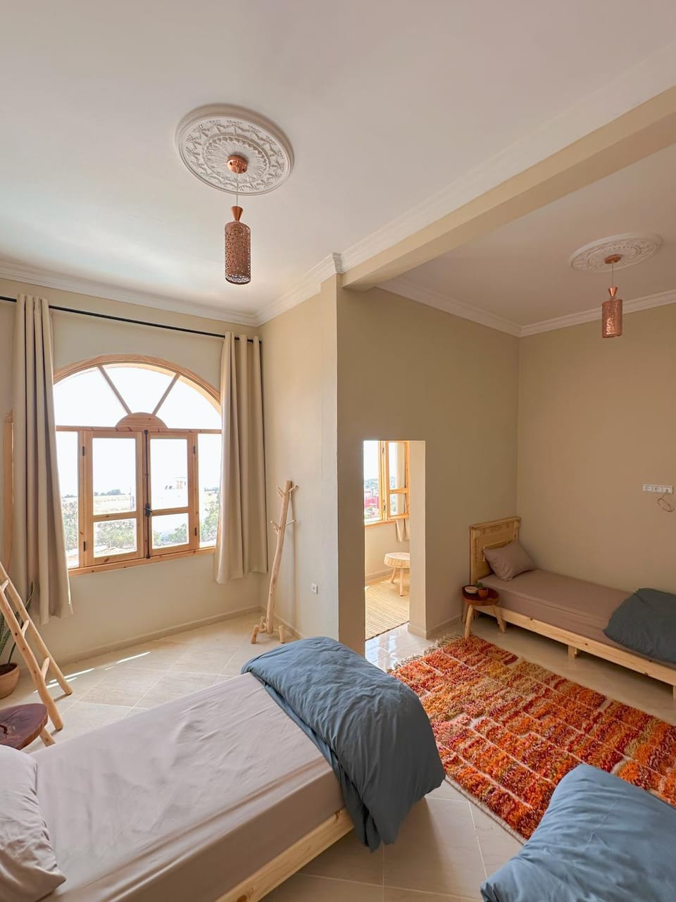 Bed, Seating area, Bedroom, Sea view, Sea view
