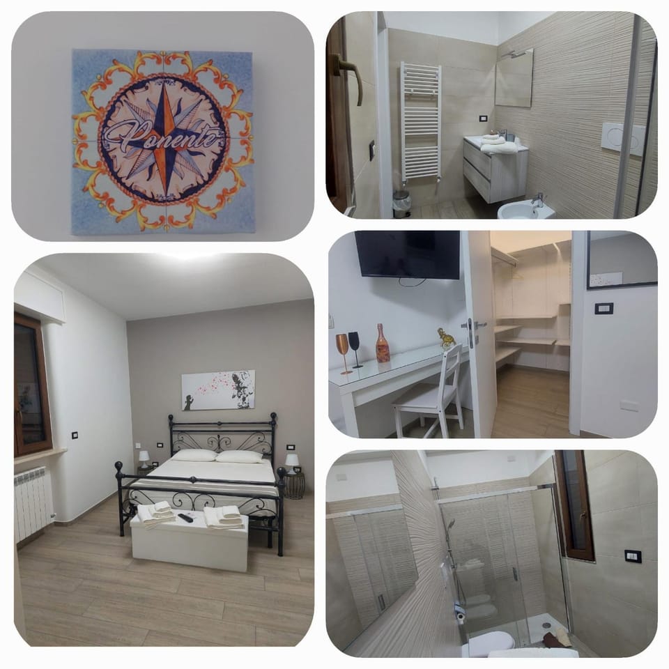 Shower, Bed, Property logo or sign, Bathroom, TV and multimedia, Decorative detail, wardrobe