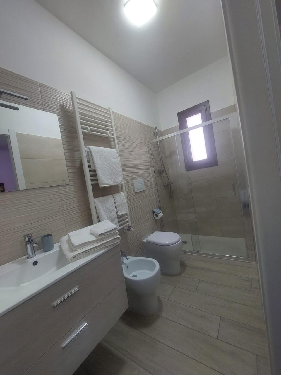Shower, Toilet, Bathroom, bidet, towels