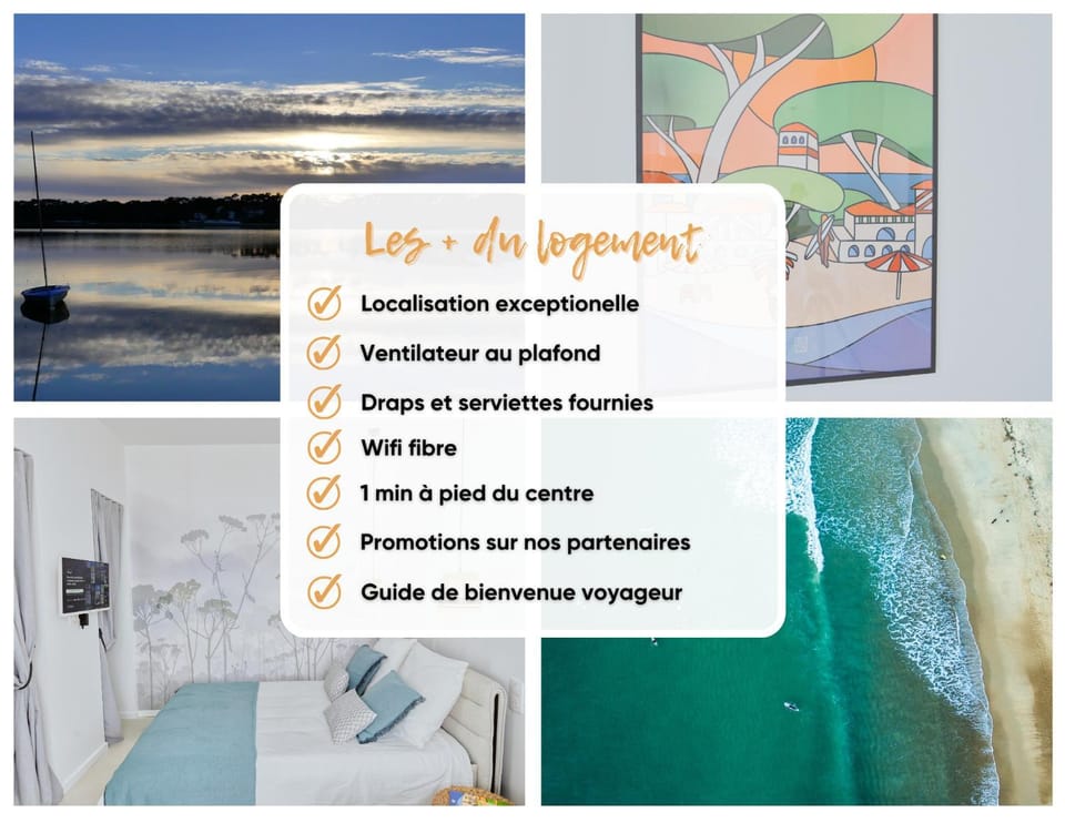 City Lake Escape - Lac, centre ville Apartment in Hossegor