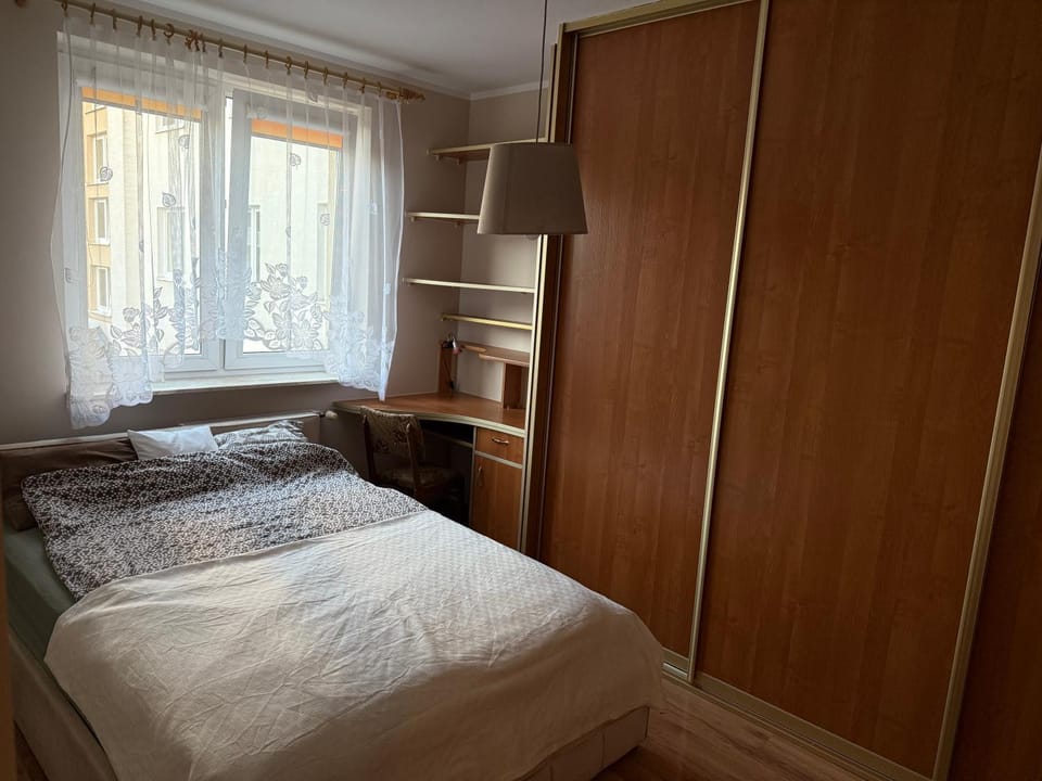 Bed, Photo of the whole room, Bedroom, wardrobe