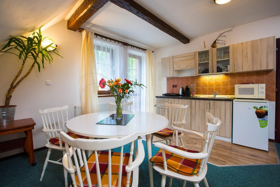 Kitchen or kitchenette, Dining area