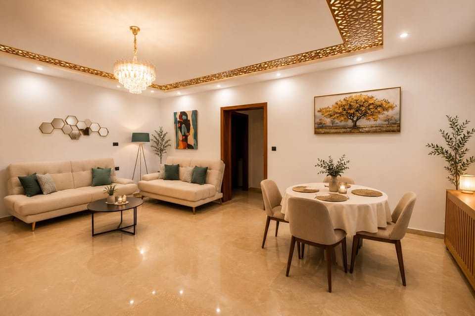 Charming 2-Bedroom Apartment with Garden View Balcony Apartment in Tunisia