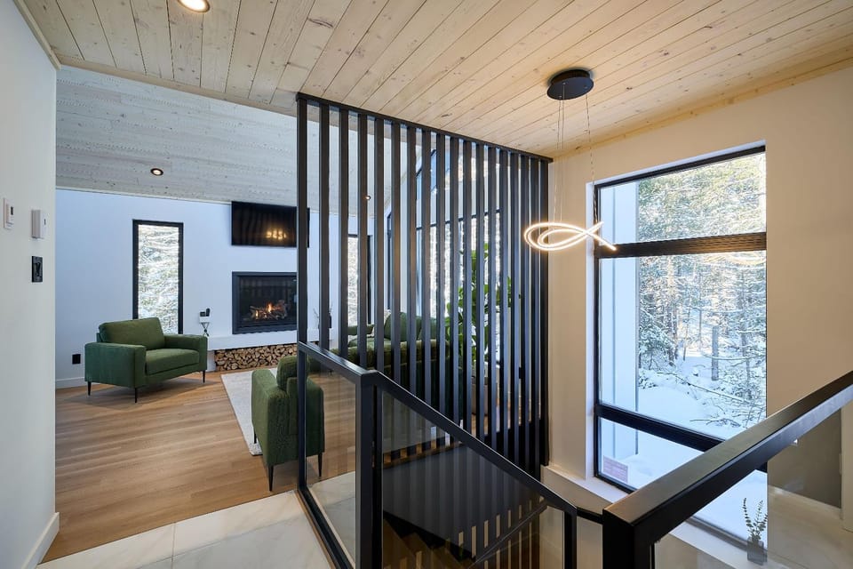 Chalet La Blanche private spa Chalet in Quebec City