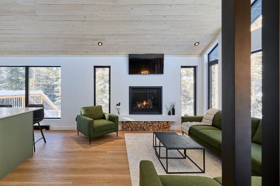 Chalet La Blanche private spa Chalet in Quebec City