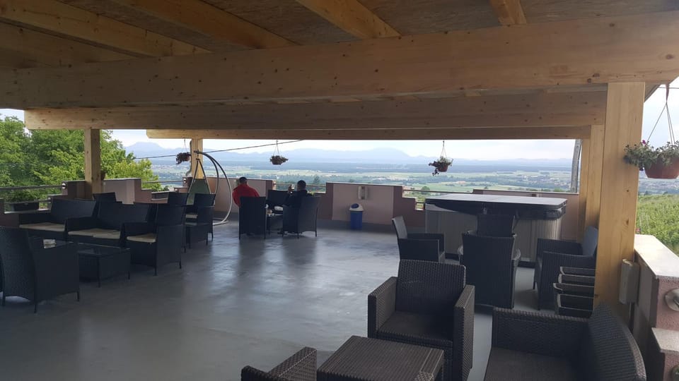 People, Natural landscape, View (from property/room), Balcony/Terrace, Balcony/Terrace, Mountain view