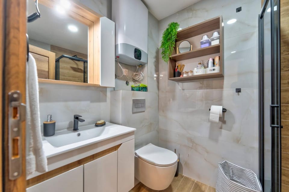 Shower, Toilet, Bathroom, towels