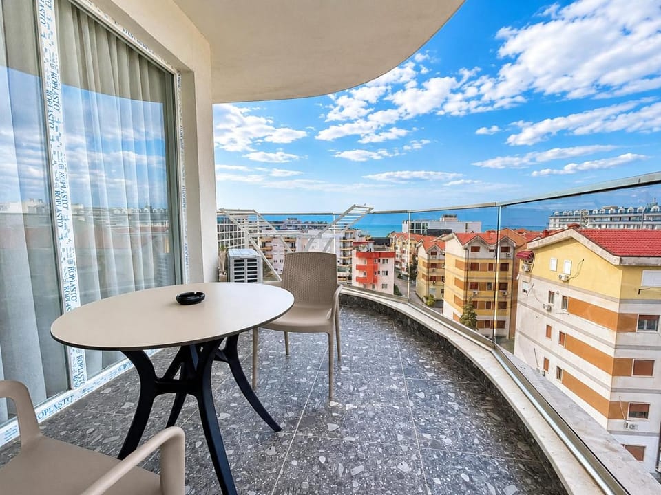 View (from property/room), Balcony/Terrace, Sea view
