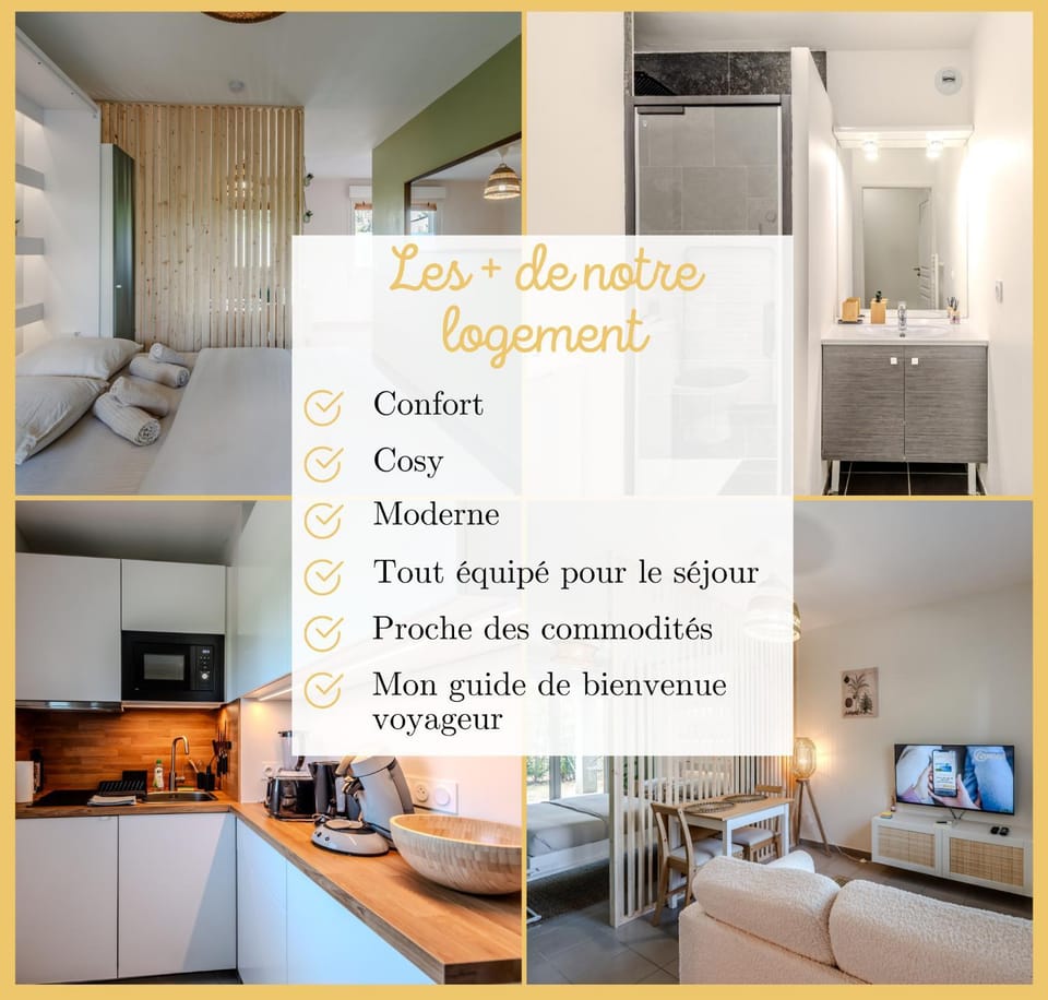 Studio chez Math I Vetraz-Monthoux Apartment in Annemasse