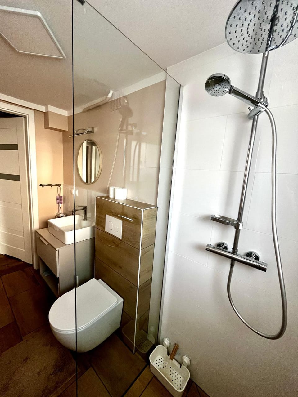 Toilet, Bathroom, hair dryier, towels