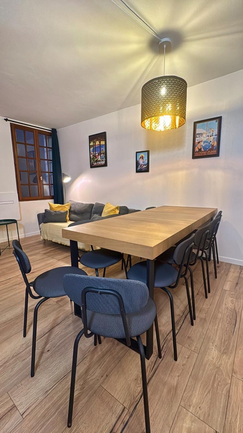 Duplex au Coeur de ville, entre Plage et Port Apartment in La Ciotat