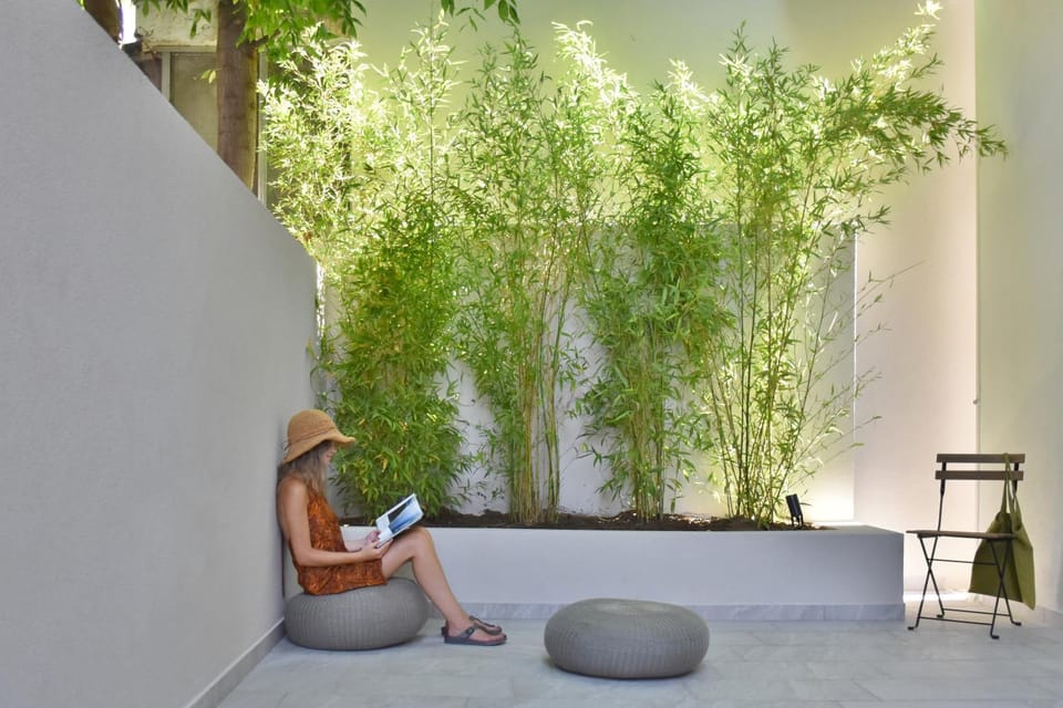 Patio, Garden view