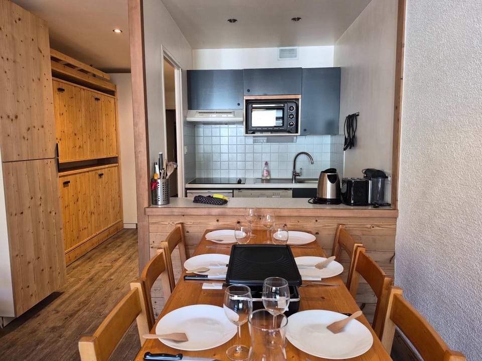 CUR A 20 Charmant T2, 6pers ski au pied - Val Claret Centre Apartment in Tignes