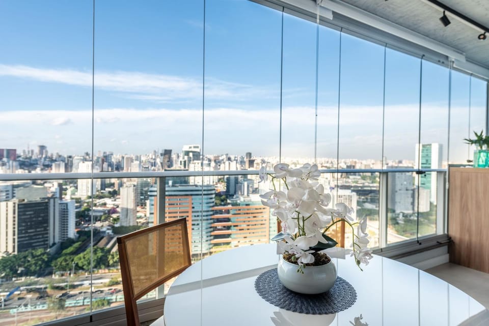 Balcony/Terrace, Dining area, City view