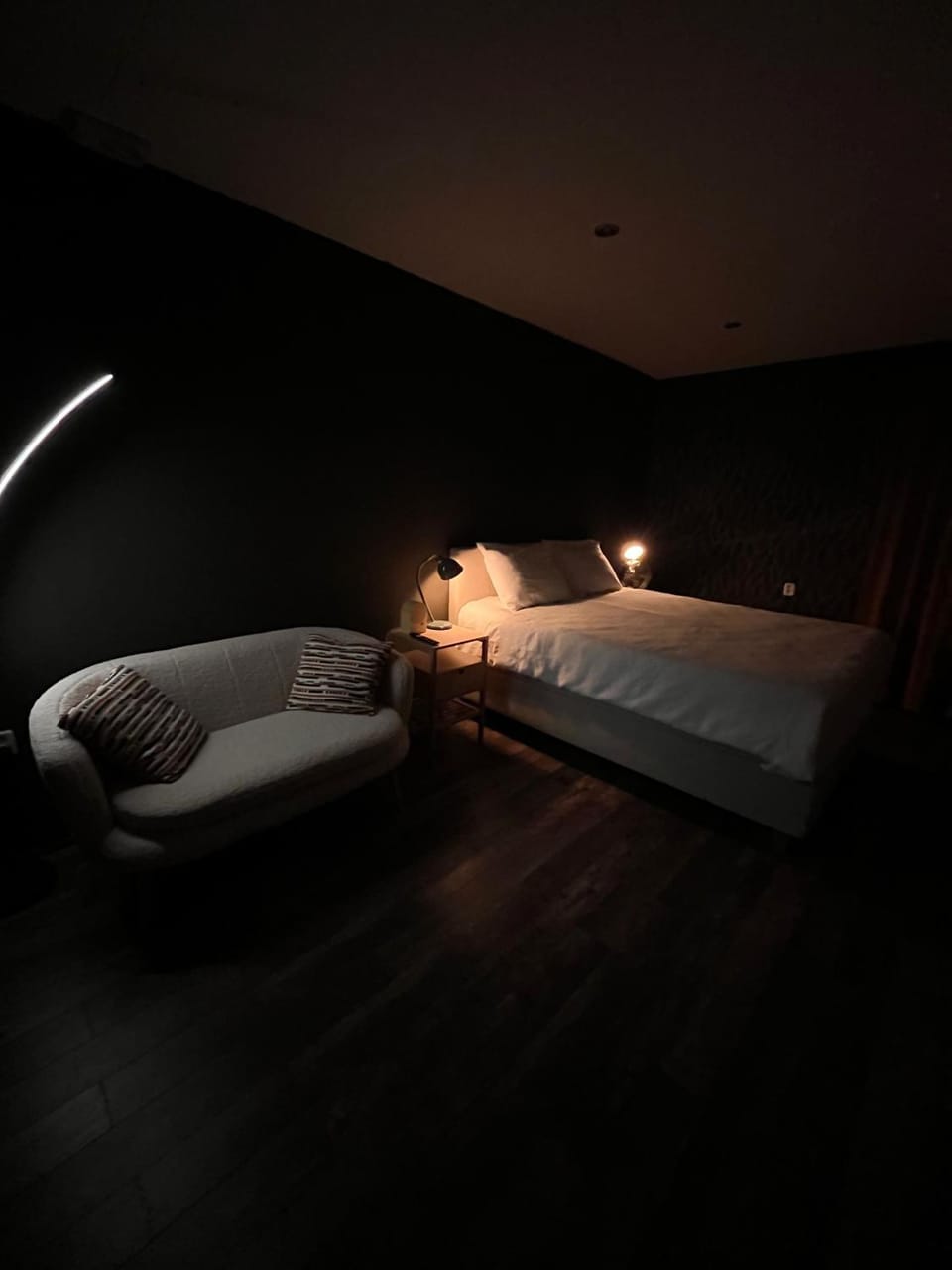 Seating area, Bedroom