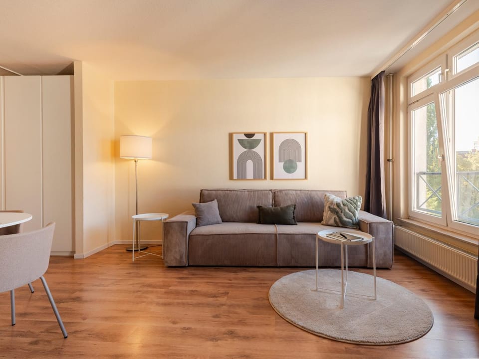 Living room, Bedroom