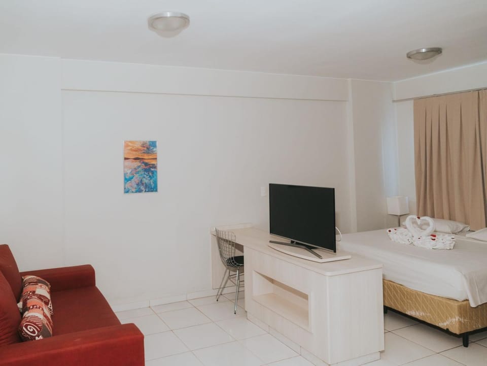 Bed, TV and multimedia, Living room, Bedroom