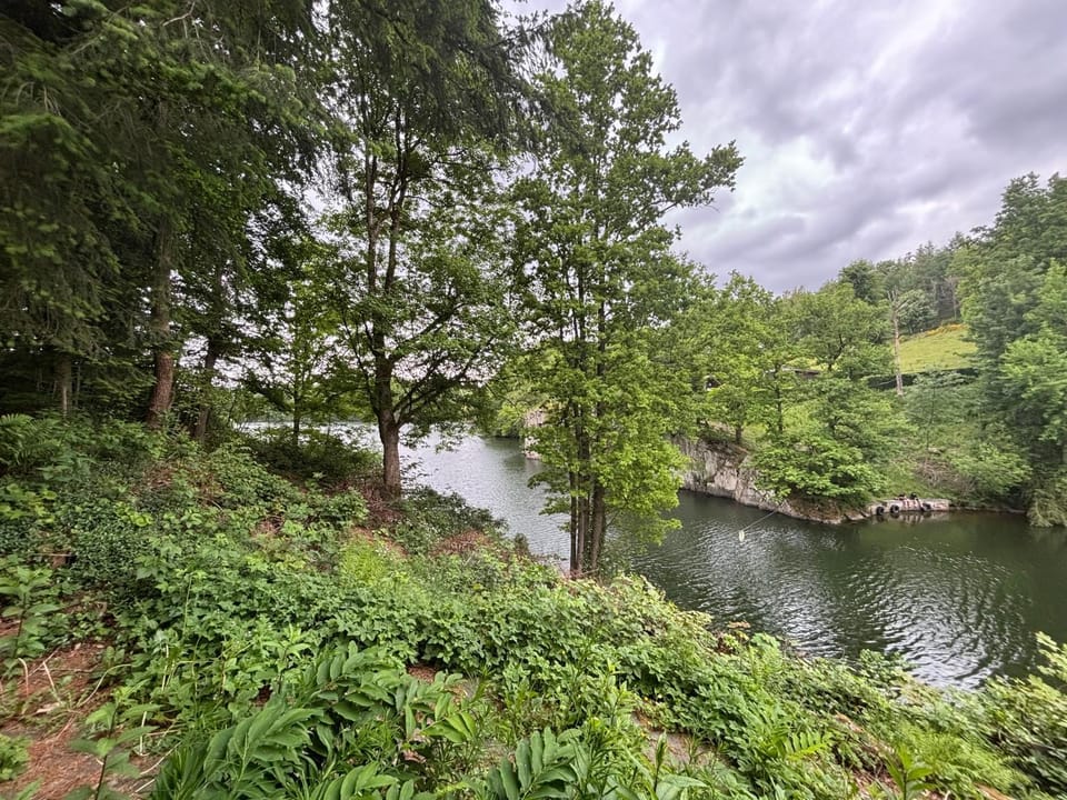 Spring, Day, Natural landscape, Lake view