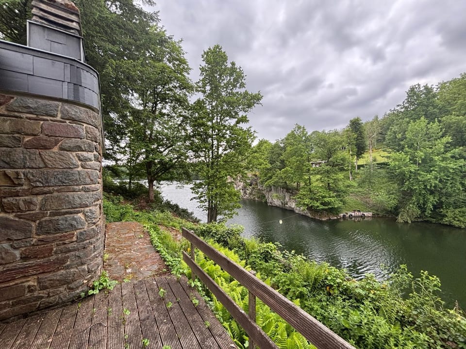 Spring, Day, Natural landscape, Lake view