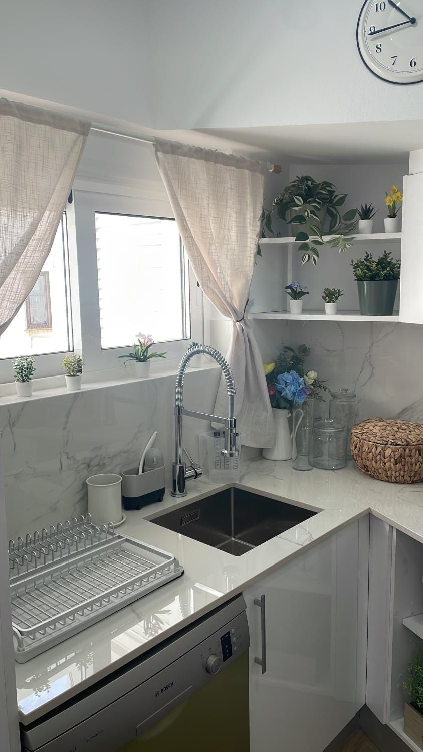 Kitchen or kitchenette, Decorative detail, stove