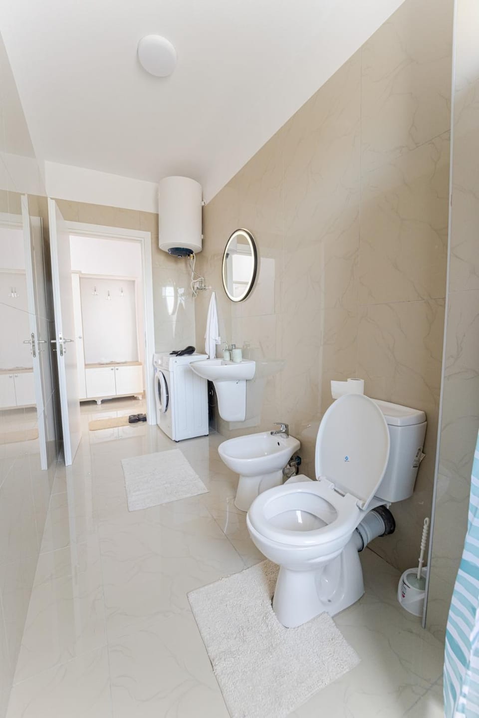 White Apartment Apartment in Tirana County, Albania