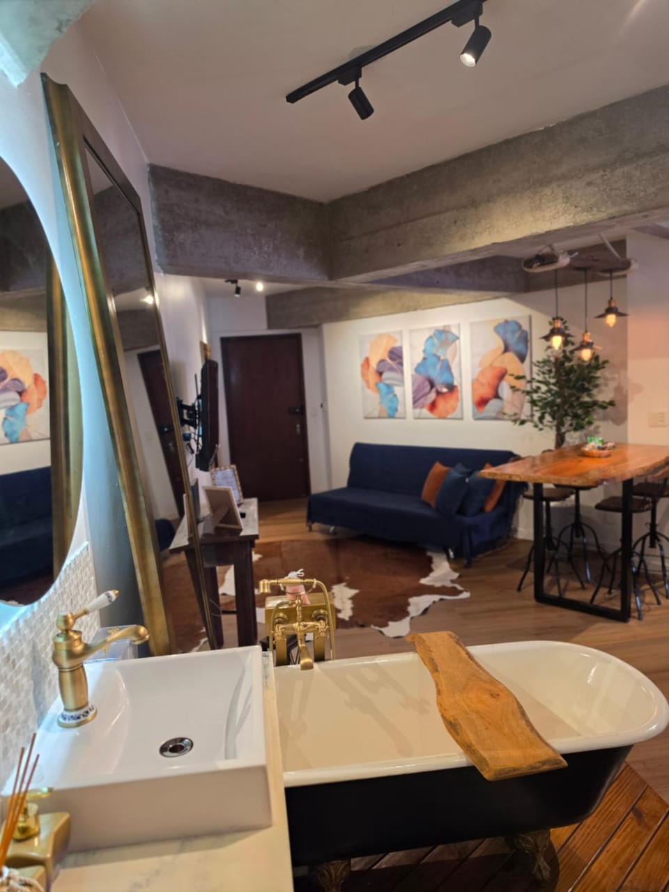 O Refúgio 202 Loft Exclusivo com Banheira Vitoriana em Gramado Apartment in Gramado