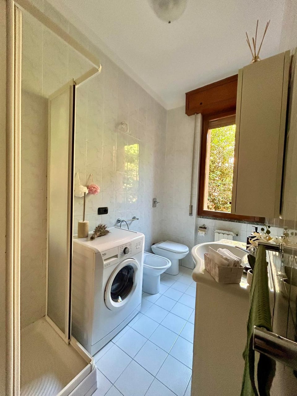 Toilet, Bathroom, washing machine