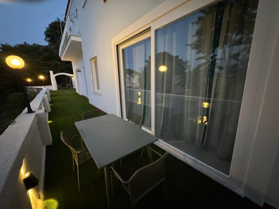 Property building, Patio, View (from property/room), Balcony/Terrace, Seating area