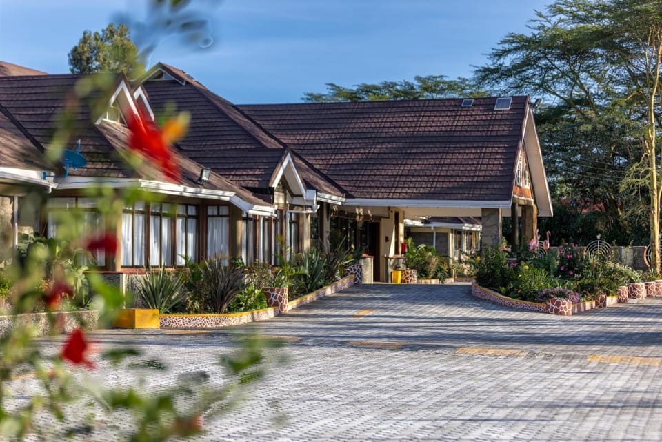 Property building, Garden view