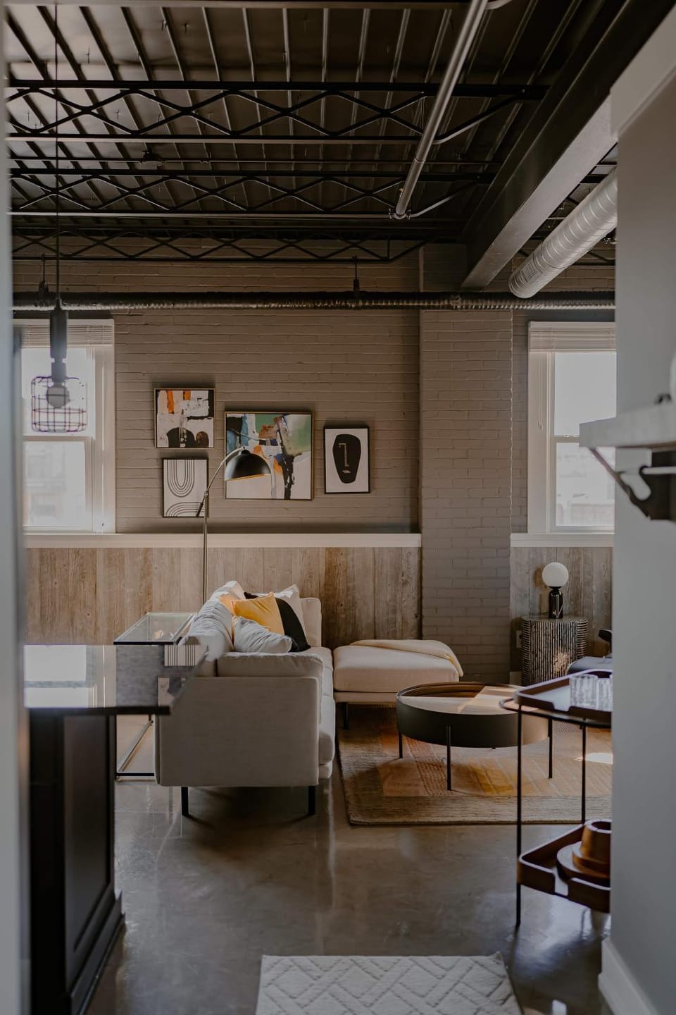 Modern Industrial Loft for Two Apartment in Benton Harbor