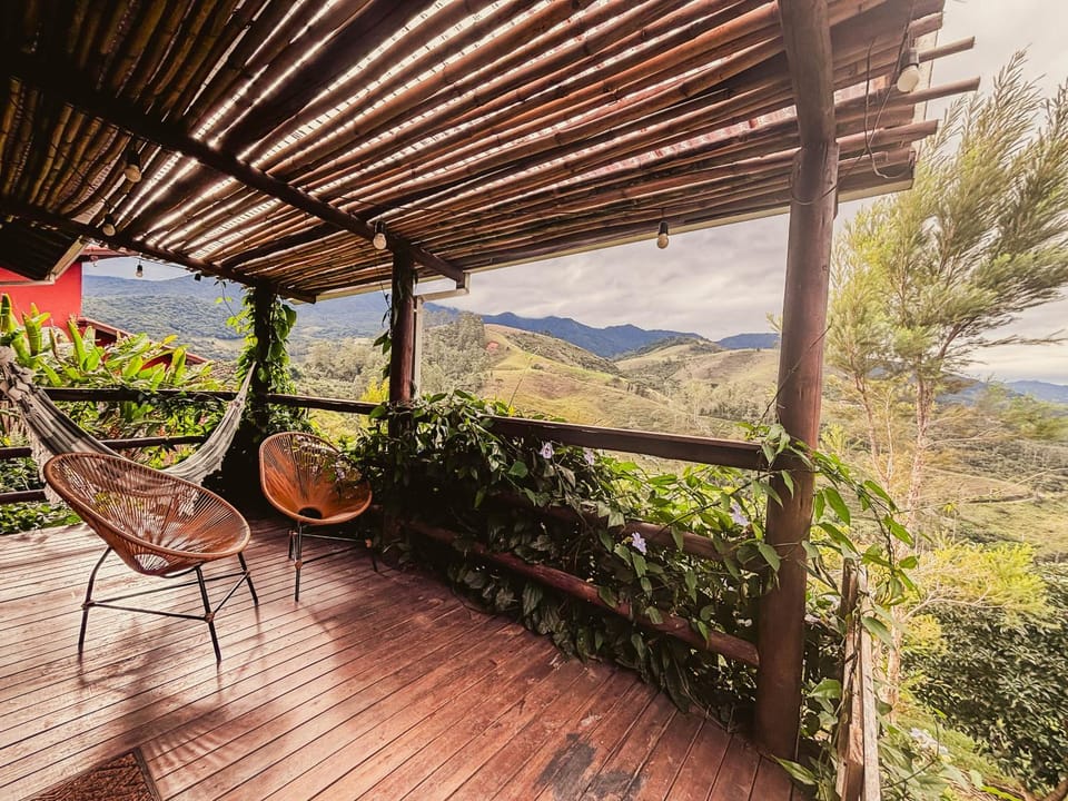 Patio, Natural landscape, View (from property/room), Balcony/Terrace, Mountain view