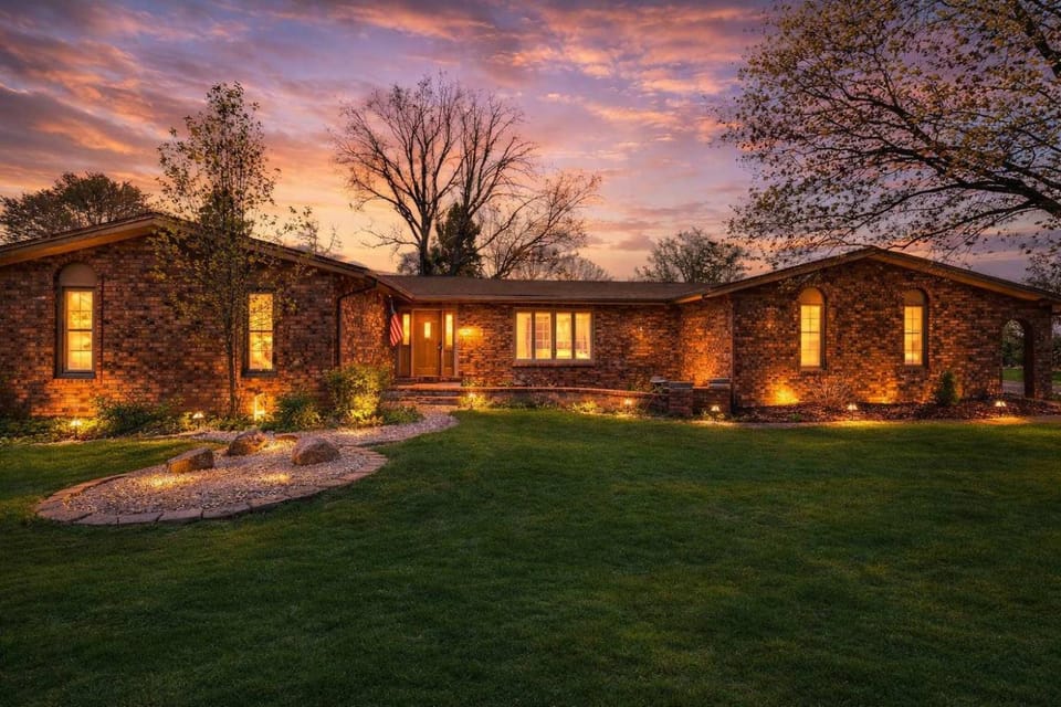 Natural landscape, Garden view