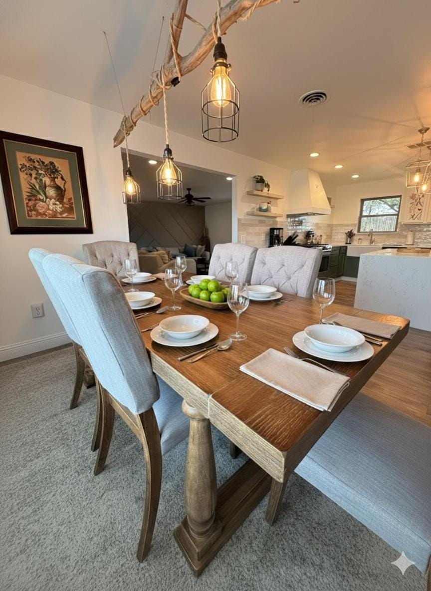 Dining area