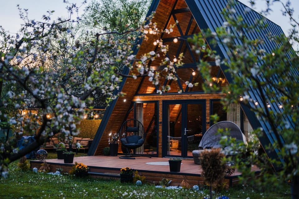 Cabana A-frame D&J Chalet in Romania