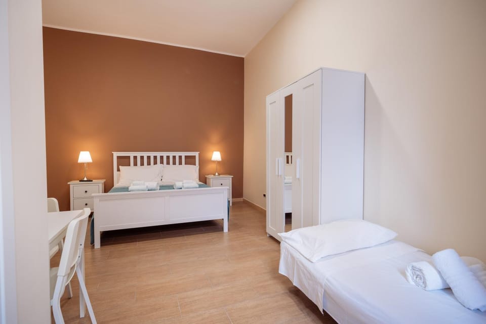 Bed, Bedroom, cot, wardrobe
