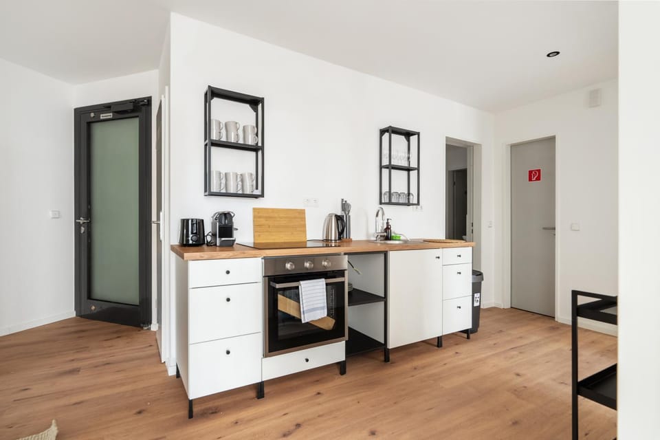 Coffee/tea facilities, Kitchen or kitchenette, Dining area, dishwasher, minibar, oven, pet friendly, stove, toaster