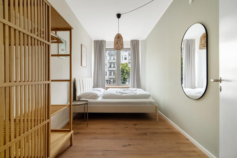 Bed, Photo of the whole room, Bedroom, wardrobe