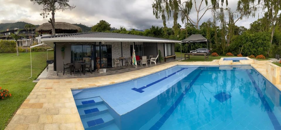 Property building, Natural landscape, Garden view, Mountain view, Swimming pool