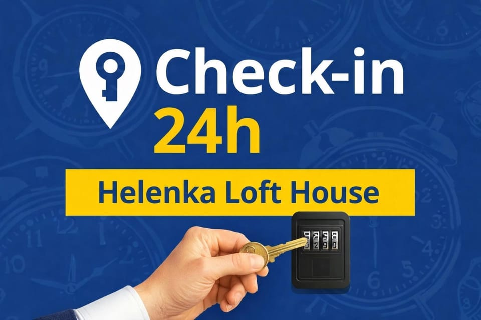 Helenka Loft House 24H Self Check-in Apartment in Czechia