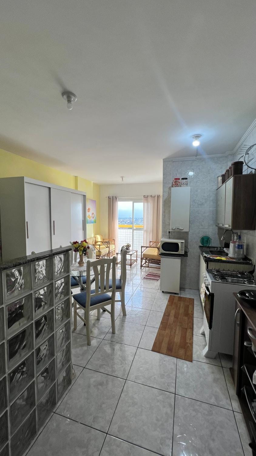 Kitnet Praia Grande-Vila Tupi Apartment in State of São Paulo