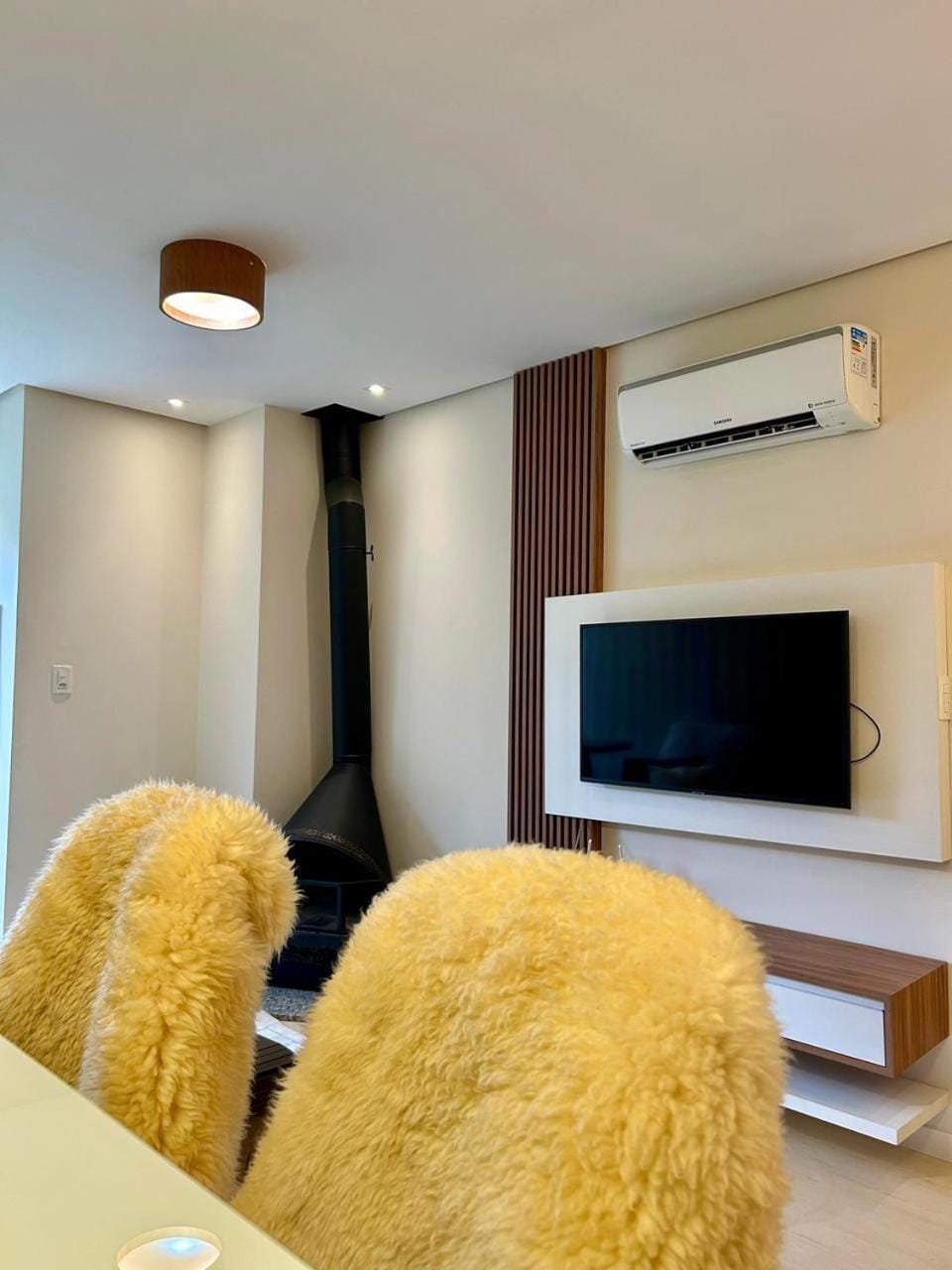Living room, air conditioner
